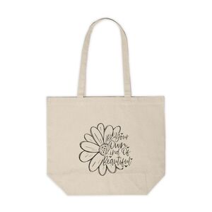 Be Your Own Kind Of Beautiful Custom Canvas Tote Bag